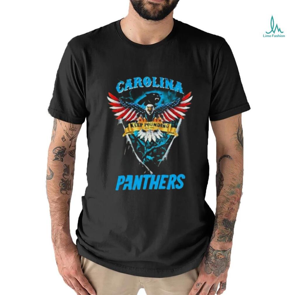 Keep Pounding Carolina Panthers Football Us Eagle Shirt Keep Pounding Carolina Panthers Football Us Eagle Shirt