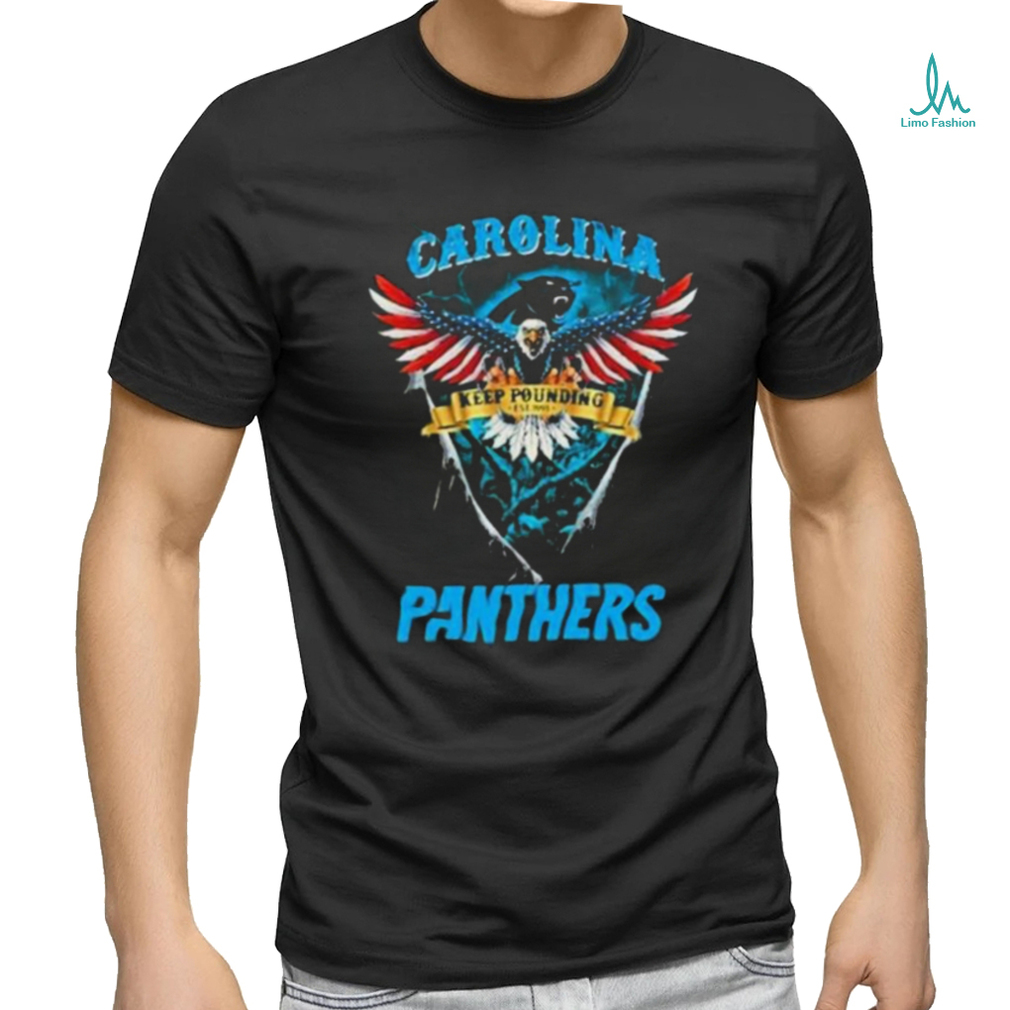 Keep Pounding Carolina Panthers Football Us Eagle Shirt Keep Pounding Carolina Panthers Football Us Eagle Shirt