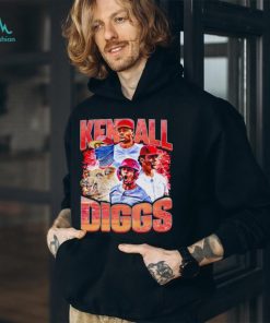 Kendall Diggs Arkansas Razorbacks baseball graphic T shirt