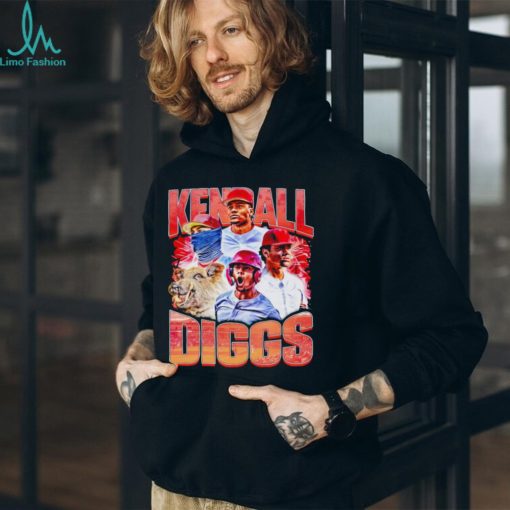 Kendall Diggs Arkansas Razorbacks baseball graphic T shirt