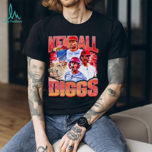 Kendall Diggs Arkansas Razorbacks baseball graphic T shirt