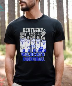 Kentucky Wildcats basketball starting 5 players shirt
