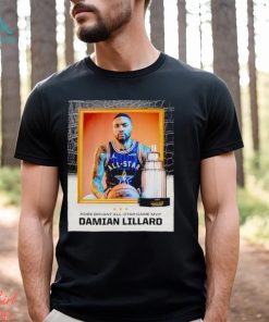 Kobe Bryant All Star Game MVP Damian Lillard poster shirt