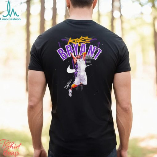Kobe Bryant Nike The Goat Dunk Basketball Legend Player Signature Shirt