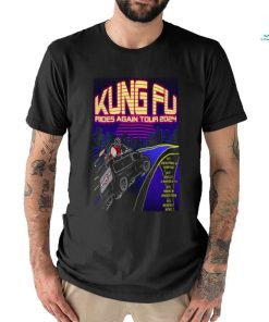 Kung fu band rides again tour 2024 poster shirt