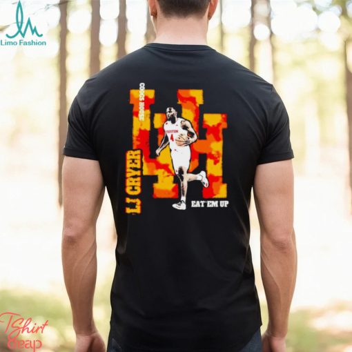LJ  Cryer  Houston  Cougars  Coogs  House  eat  em  up  shirt