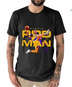 Lakers Dennis Rodman Slam Dunk Signature Shirt