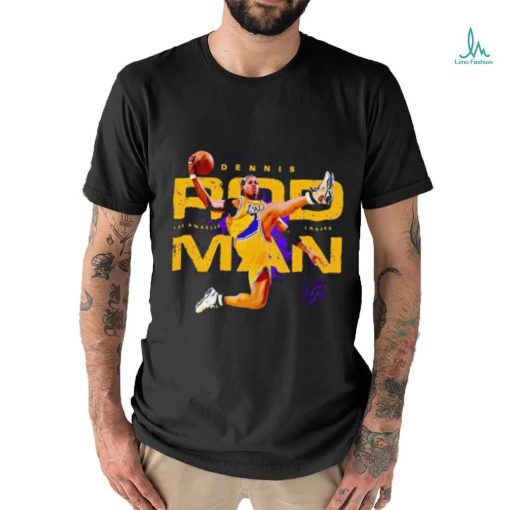 Lakers Dennis Rodman Slam Dunk Signature Shirt