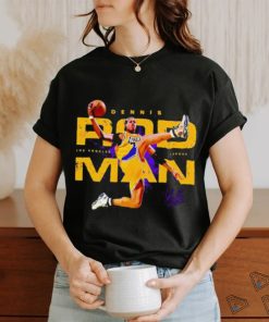 Lakers Dennis Rodman Slam Dunk Signature Shirt