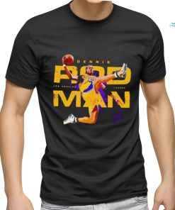 Lakers Dennis Rodman Slam Dunk Signature Shirt