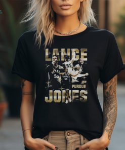 Lance Jones Graphic Black Tee shirt