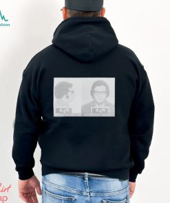 Larry King mugshot shirt