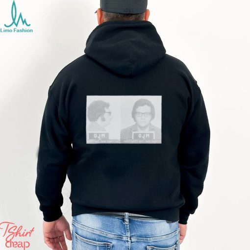 Larry King mugshot shirt