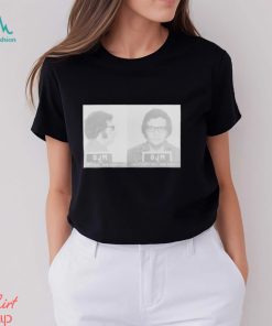 Larry King mugshot shirt