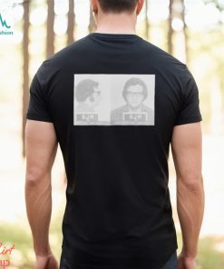 Larry King mugshot shirt