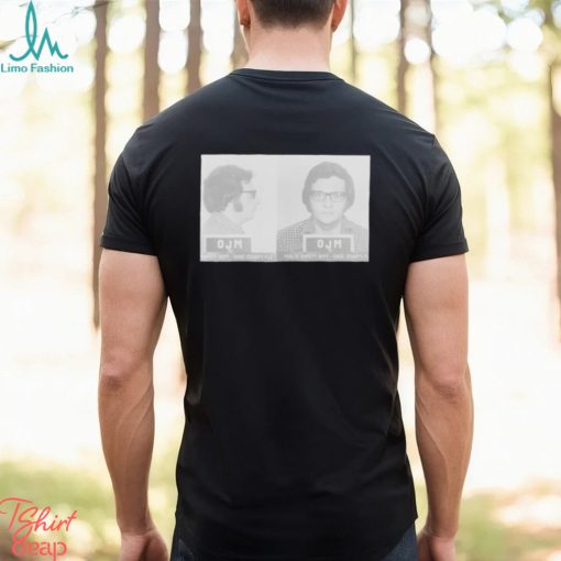 Larry King mugshot shirt