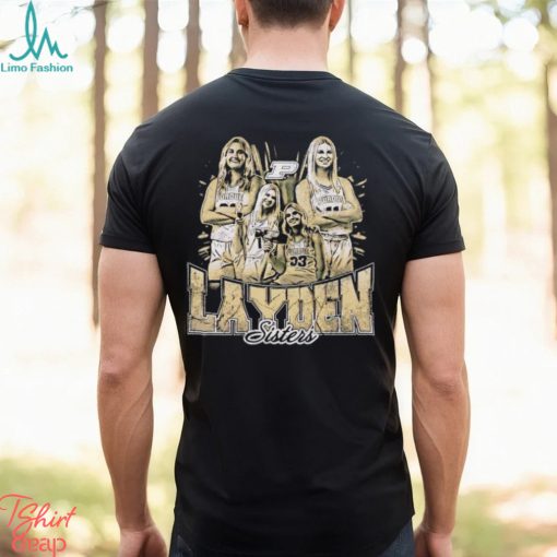 Layden Sister Purdue cartoon shirt