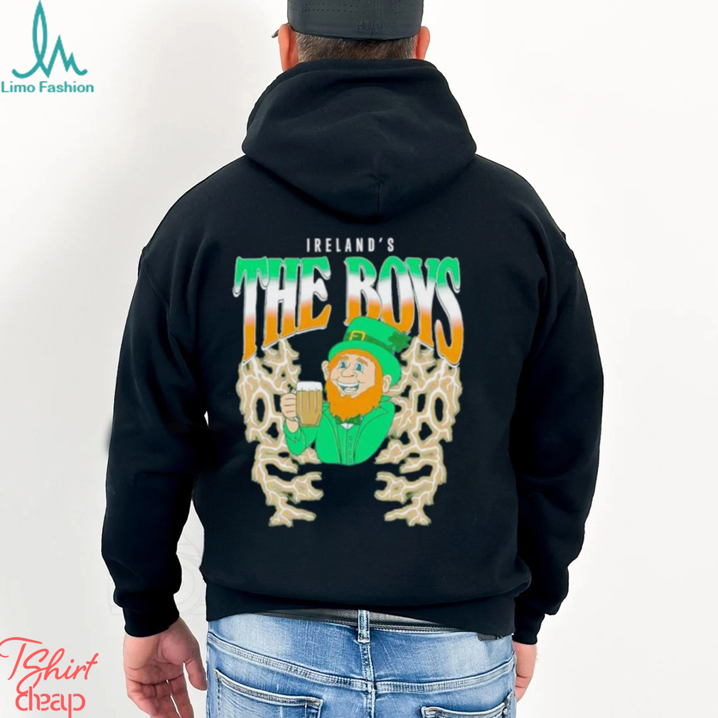 Leprechaun drinking Ireland’s The Boys shirt Leprechaun drinking Ireland’s The Boys shirt
