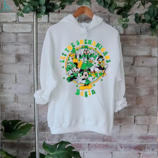 Let The Shenanigans Begin Mickey Friends shirt
