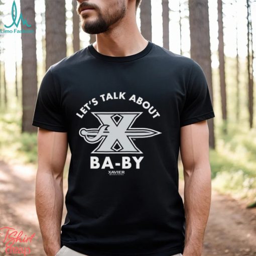 Let’s talk about X baby shirt