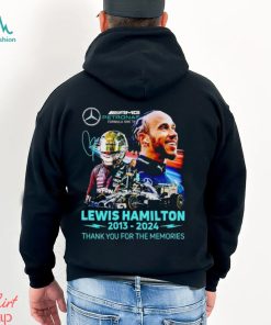 Lewis Hamilton 2013 2024 thank you for the memories shirt