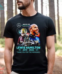 Lewis Hamilton 2013 2024 thank you for the memories shirt