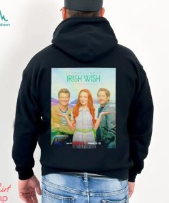 Lindsay Lohan Irish Wish be careful who you wish for poster shirt