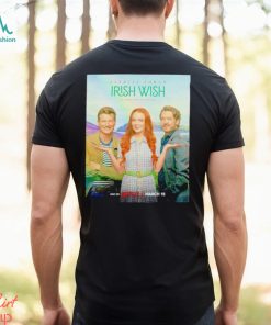 Lindsay Lohan Irish Wish be careful who you wish for poster shirt