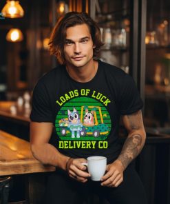 Loads Of Luck Delivery Co Bluey Bingo shirt