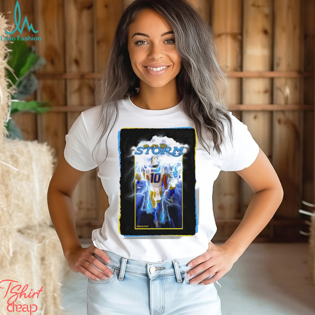 Los Angeles Chargers football we are the storm shirt Los Angeles Chargers football we are the storm shirt
