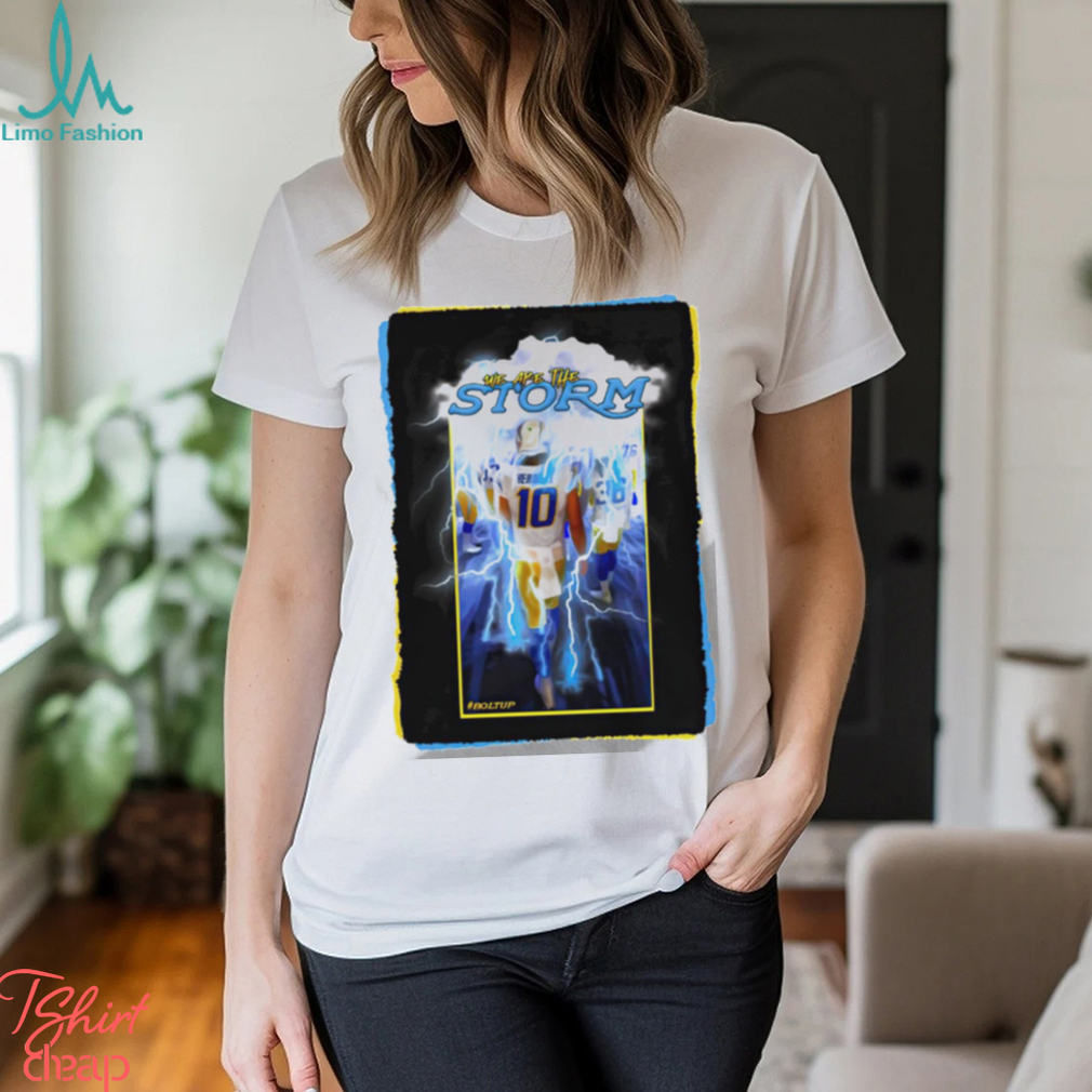 Los Angeles Chargers football we are the storm shirt Los Angeles Chargers football we are the storm shirt