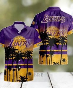 Los Angeles Lakers Hawaiian Shirt Hot Trending Love Gift For Fans