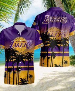 Los Angeles Lakers Hawaiian Shirt Hot Trending Love Gift For Fans