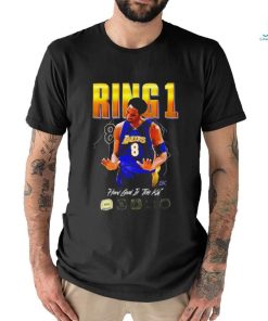 Los Angeles Lakers Kobe Bryant ring 1 how good is this kid shirt