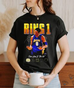 Los Angeles Lakers Kobe Bryant ring 1 how good is this kid shirt