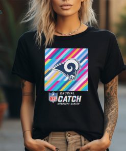 Los Angeles Rams NFL Crucial Catch Intercept Cancer 2024 shirt