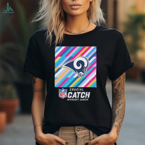 Los Angeles Rams NFL Crucial Catch Intercept Cancer 2024 shirt