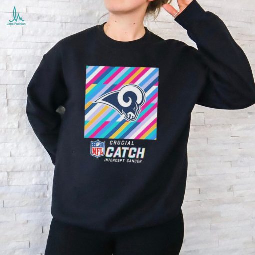 Los Angeles Rams NFL Crucial Catch Intercept Cancer 2024 shirt