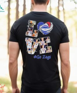 Love Gonzaga Bulldogs go Zags shirt