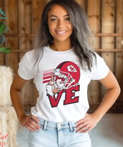 Love Kansas City Chiefs helmet shirt