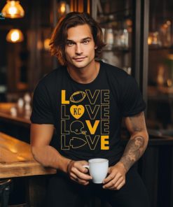 Love Kansas City Football Helmet 2024 Shirt, hoodie, sweater, long sleeve and tank top Love Kansas City Football Helmet 2024 Shirt