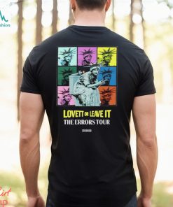 Lovett Or Leave It Errors Tour Shirt