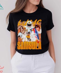 Lucas Samsula Wyoming Cowboys vintage shirt