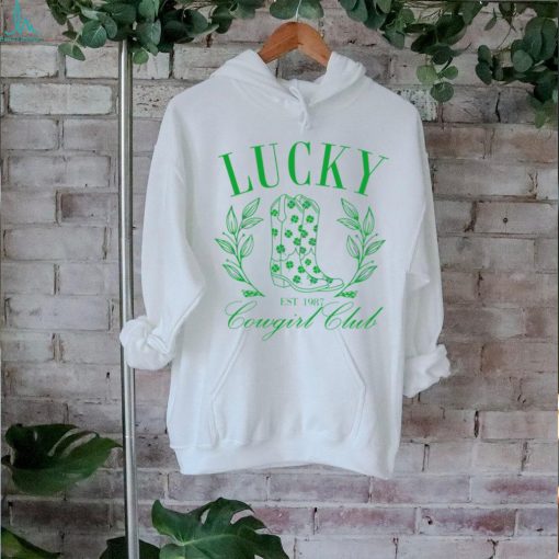 Lucky Cowgirl Club Est 1987 shirt