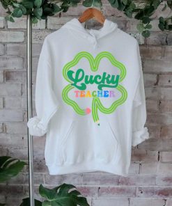 Lucky Teacher Shamrock St Patricks Day shirt, hoodie, sweater, long sleeve and tank top Lucky Teacher Shamrock St Patricks Day shirt