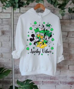 Lucky Vibes St Patricks Day Disney Friends shirt