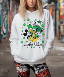 Lucky Vibes St Patricks Day Disney Friends shirt