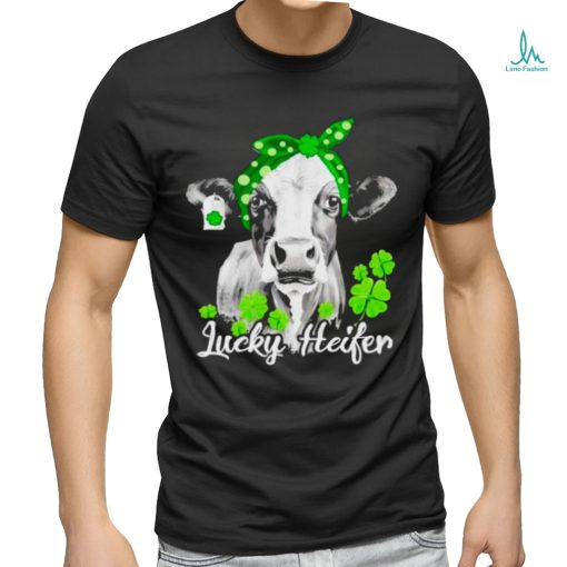 Lucky heifer St Patrick’s day cow shirt