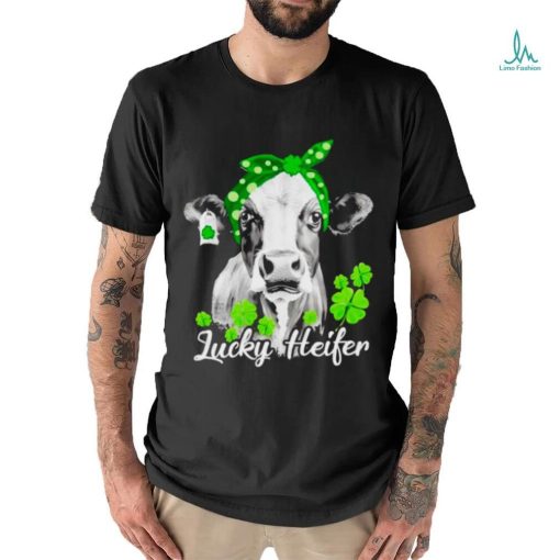 Lucky heifer St Patrick’s day cow shirt