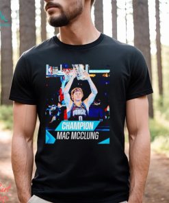 Mac McClung ATT Slam Dunk Champion poster shirt